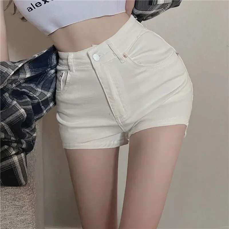 Summer Tight Short Jean Pants Woman Skinny New In Booty Denim Shorts for Women Classic Low Price Flowy Harajuku Fashion Elegant