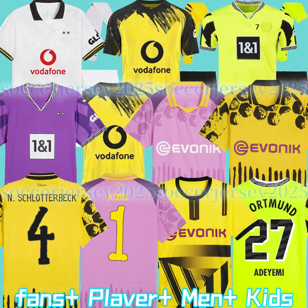 HALLER Soccer Jerseys 24 25 26 REUS 2024 2025 soccer football top shirt NEONGELB HUMMELS BRANDT DORTMUND Men Kids Special Kit maillot de foot Fullkrug Sabitzer