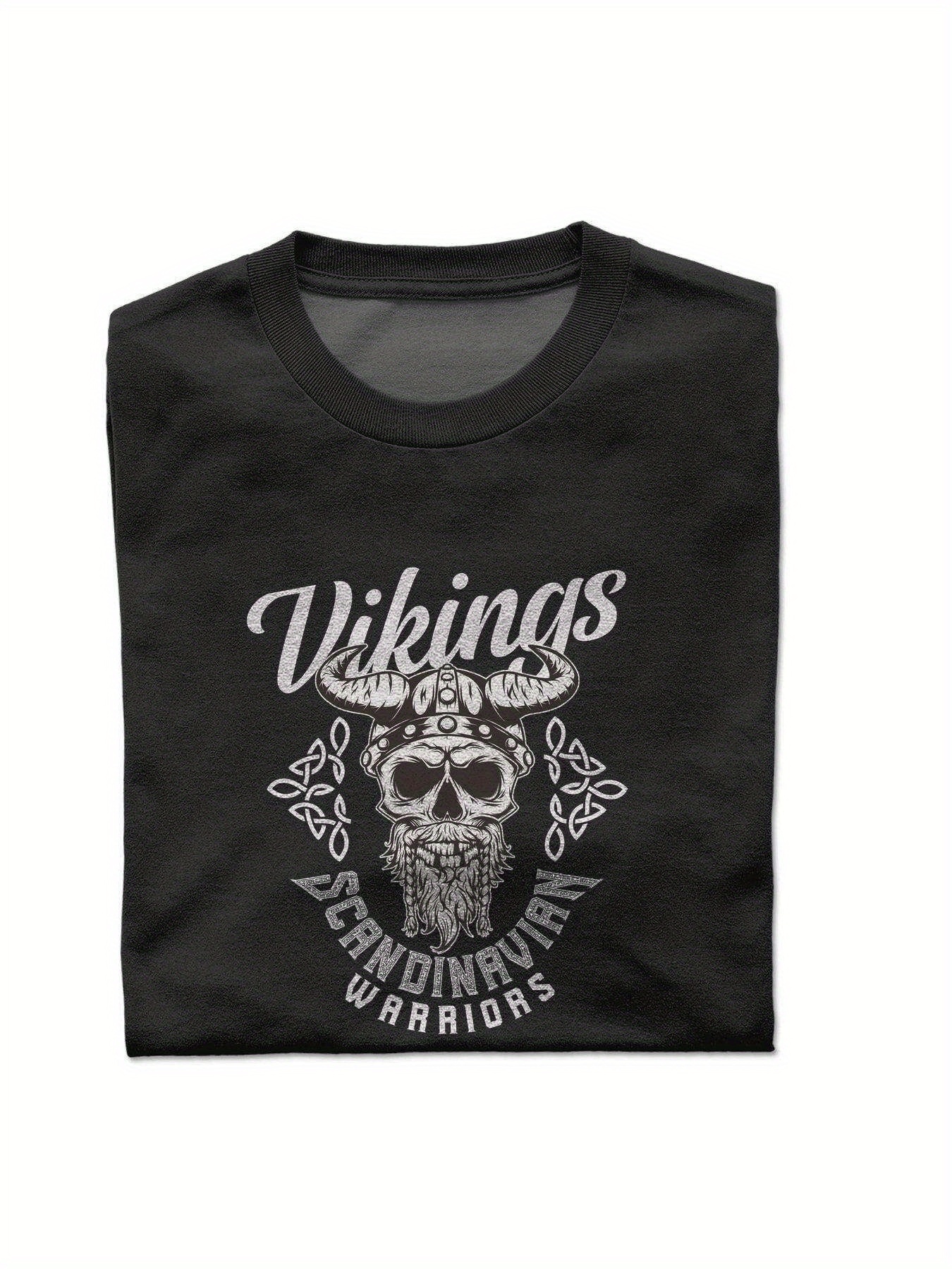 Dongdumaoyi Men T Shirts Text White Black Cotton S-3Xl Adult 180G Short Sleeve Round Collar Skull b4dc
