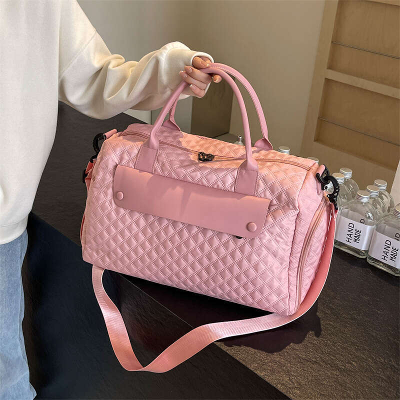 Cross-Border Quilted duffle bag Designers Duffel Bags luggage Travelling Bag Oxford Cloth Yoga Fitness Bag For Women Business Travel Handbag High-End 