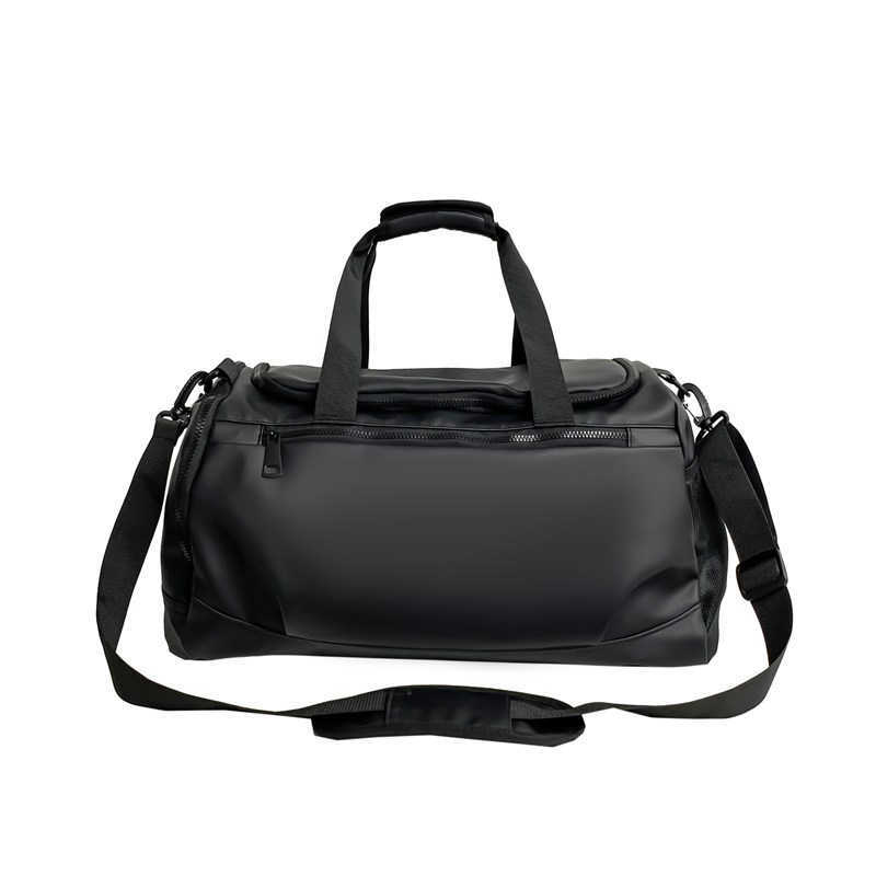 New Fashion Simple Large Capacity Travel Bag For Men Dry And Wet Separation Gym Bag Shoe Compartment Commuter Handbag