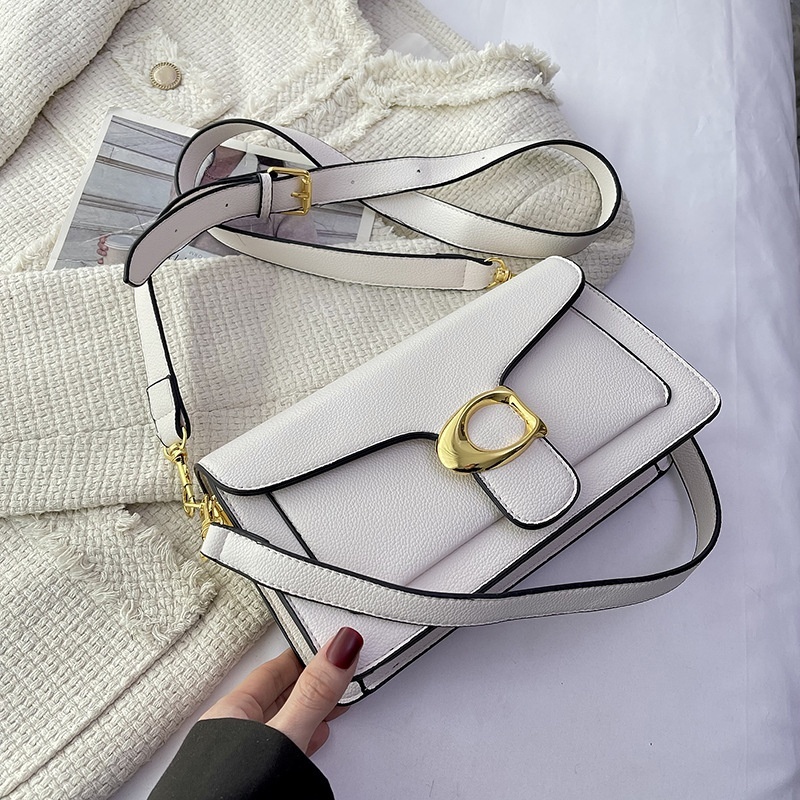 2025 Free Shipping Women's Designer Luxury Fashion Women's Bag Underarm Bag Style Versatile Single Shoulder Small Square Bag