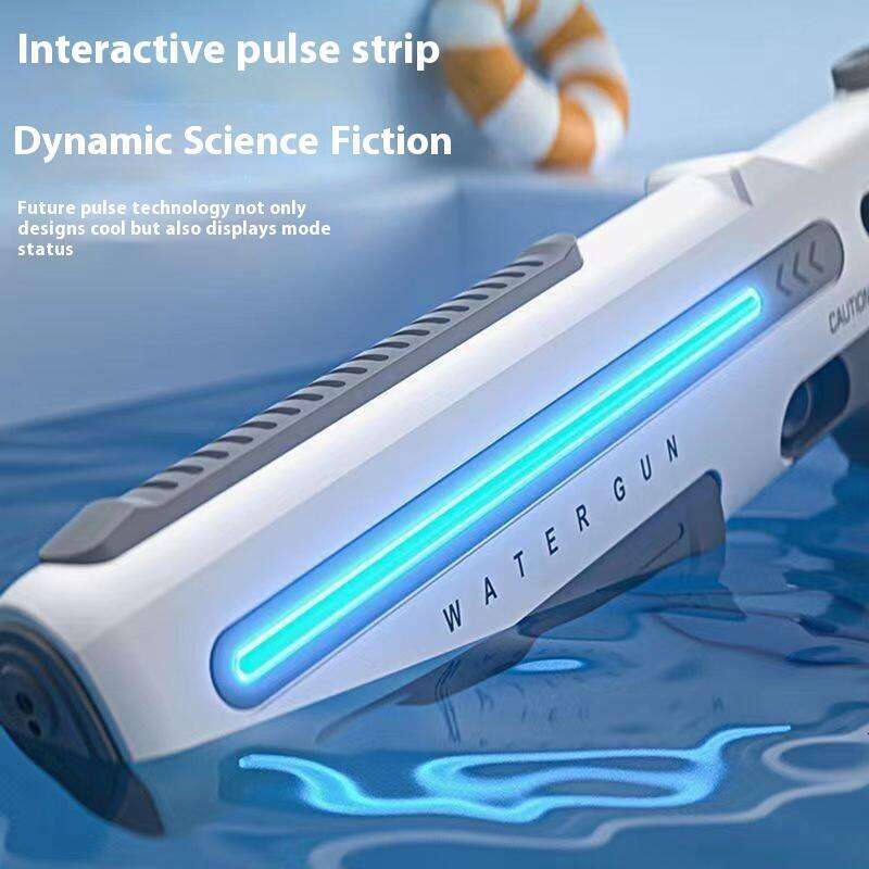 Pulse Electric Toy Automatic Spraying for Children and Adults High Pressure Powerful Long Range Water Gun Tech Cool
