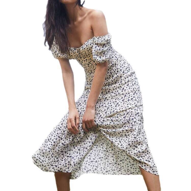 Dresses for Woman Elegant for A Wedding Sexy Vestidos Women Dress Bodycon Dresses for Women N487lisa Same Rayon Printed Summer Style Elegant Dress