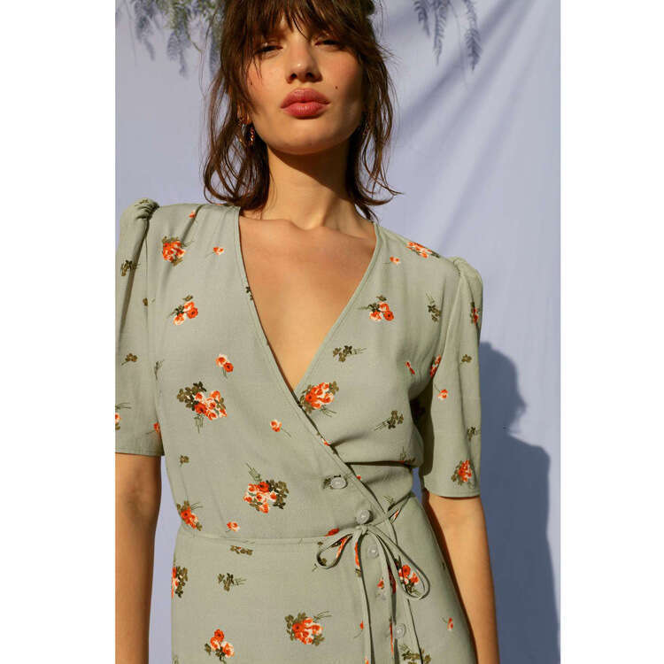 Undefined Bodycon Dresses for Women Womens Dresses N482 Summer 2025 Printed Short Floral Tea Slim Fit French Style Womens Dress