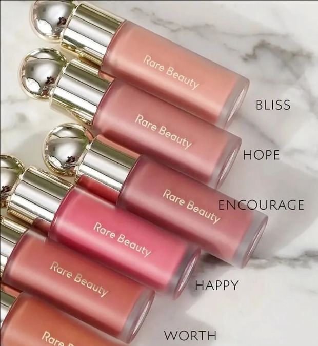 Makeup Blush 7.5ml Rare Beauty Soft Pinch Liquid Blush Lipgloss Face Cheek Makeup Long Lasting Matte Beauty Cosmetics 6 Colors JOY WORTH GRATEFUL LUCK