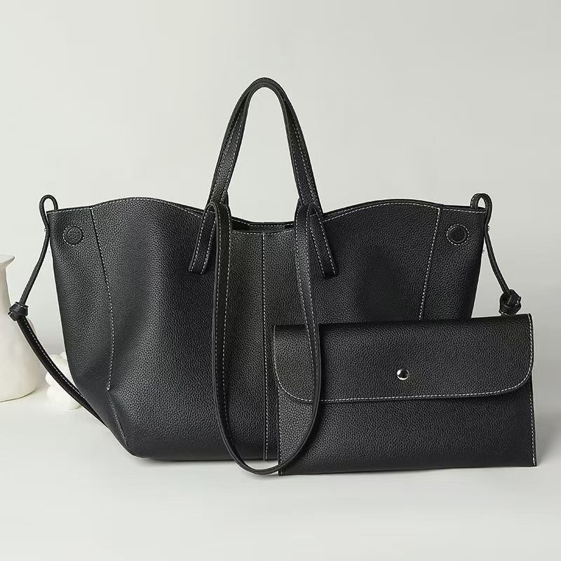 French High Beauty New Fashionable Tote Bag Premium Handheld Large Capacity Single Shoulder Underarm Women's Bag