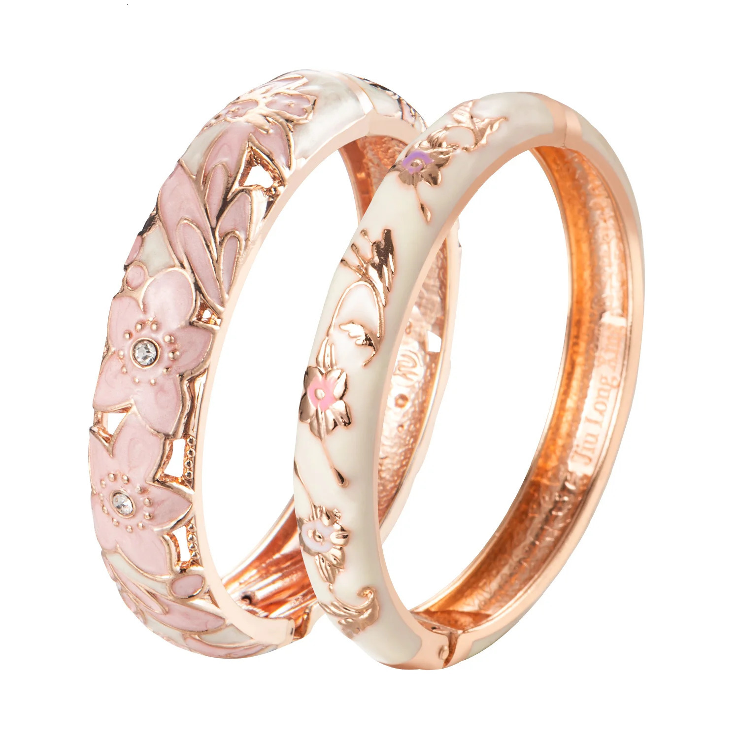 Bangle For Women Double Enamel Bangle Set Cloisonne Womens Jewelry Accessories Indian Style Dubai Trendy Metal Bracelet On Hand 250616