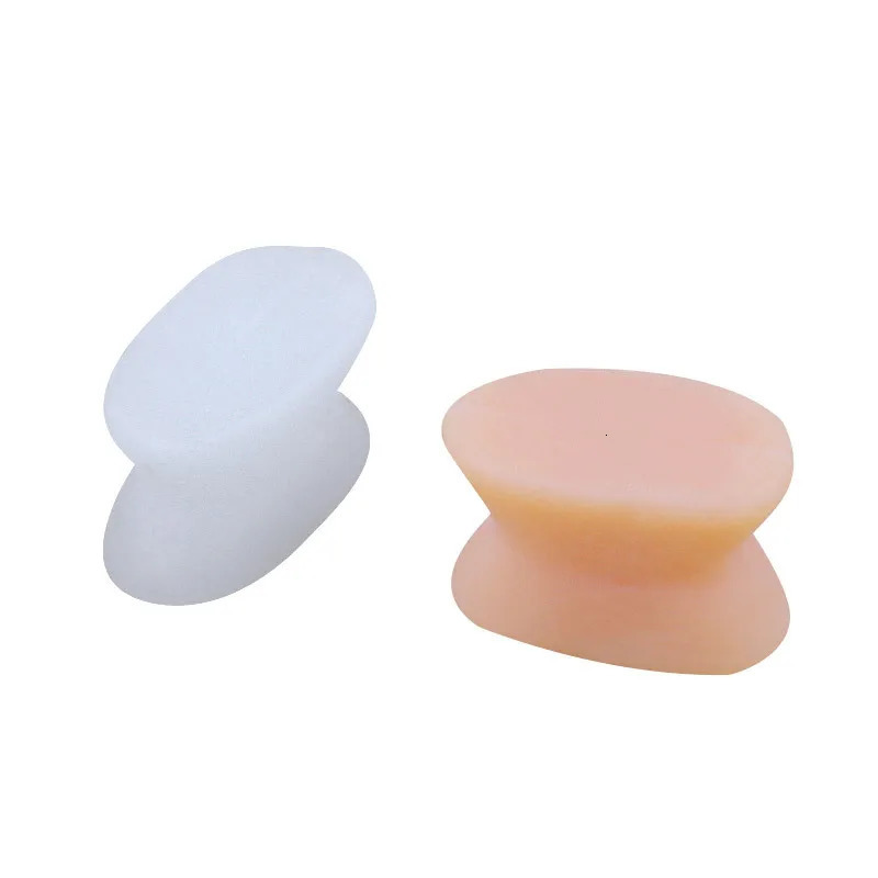 2Pcs=1Pair Gel Toe Separator Foot Care Tool Silicone Big Toe Bunion Straightener Valgus Hallux Bunion Protector Corrector 250613