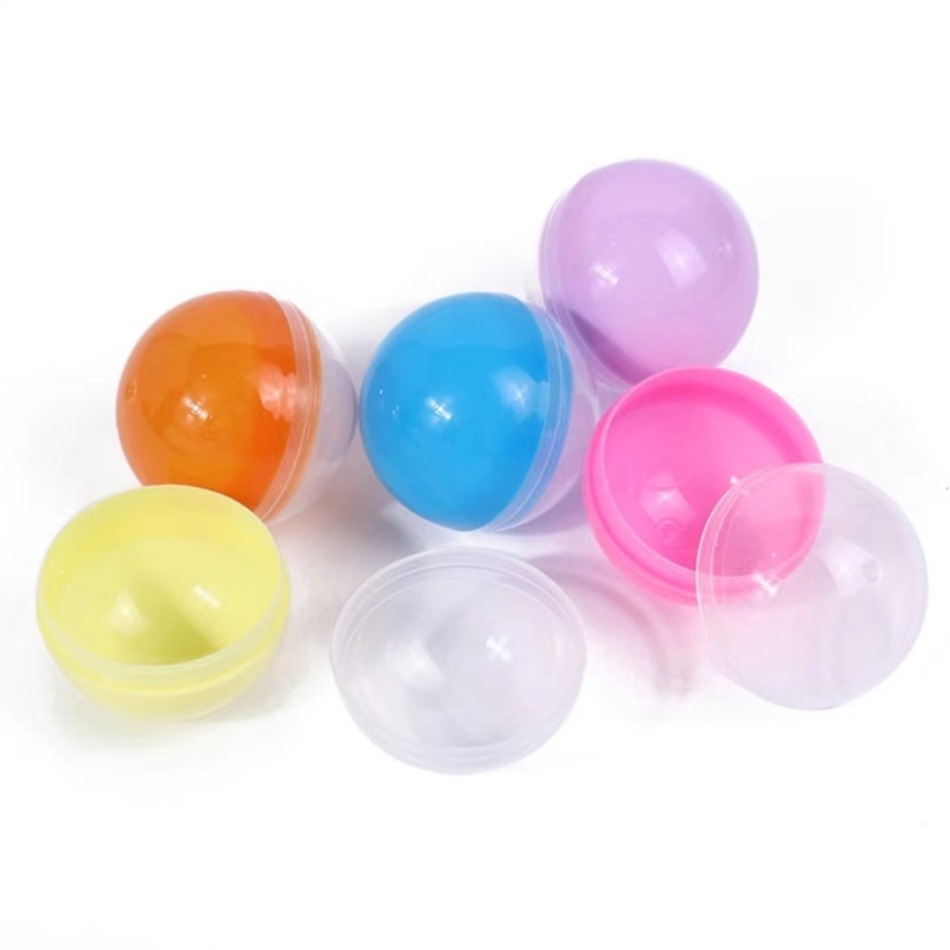 New plastics 2025 capsule toy transparent capsule special gacha ball for capsule toy machine