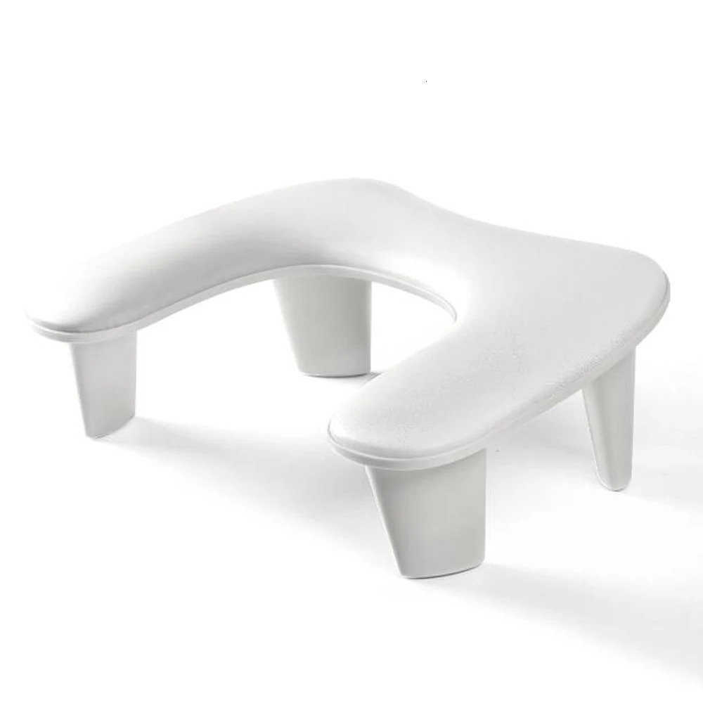 Nail Hand Rests for Two Hands Soft PU Leather 15 Degree Tilted Hand Pillow Nail Art Salon Tool 250612