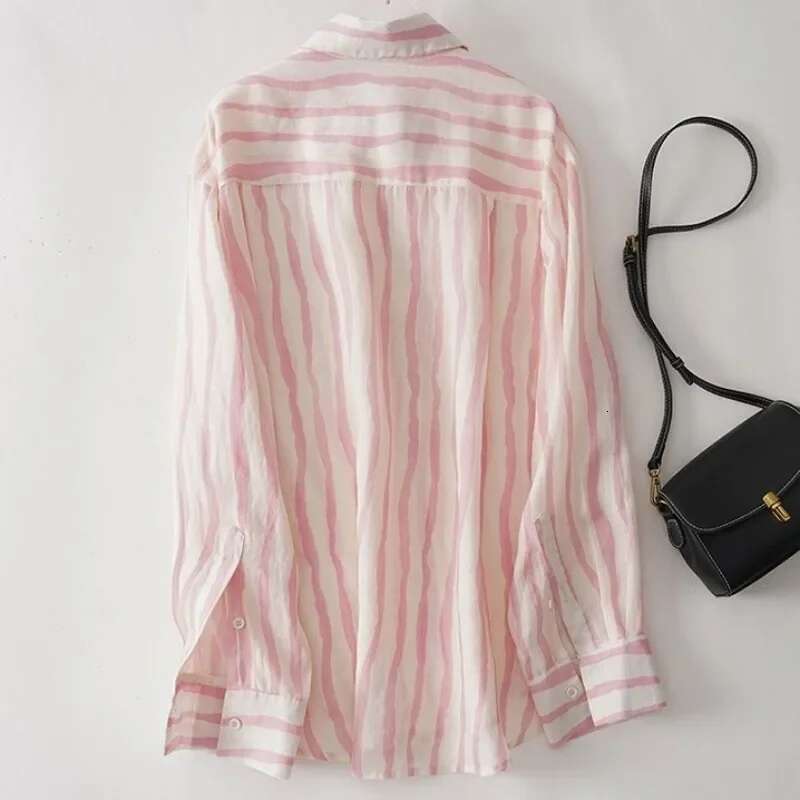 Full Long Sleeve Woman Top Cotton Summer Shirts Blouses for Women Pretty Simple Cheap Stylish Novelty 2025 M Cute and Elegant