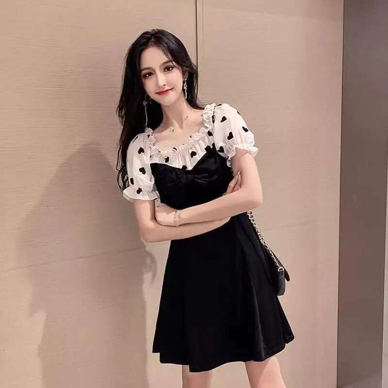 Female Dresses 2025 Short Womens Dress Backless Clothing Mini Open Back Birthday Graduation Sale Vintage X One-piece Loose Xl G