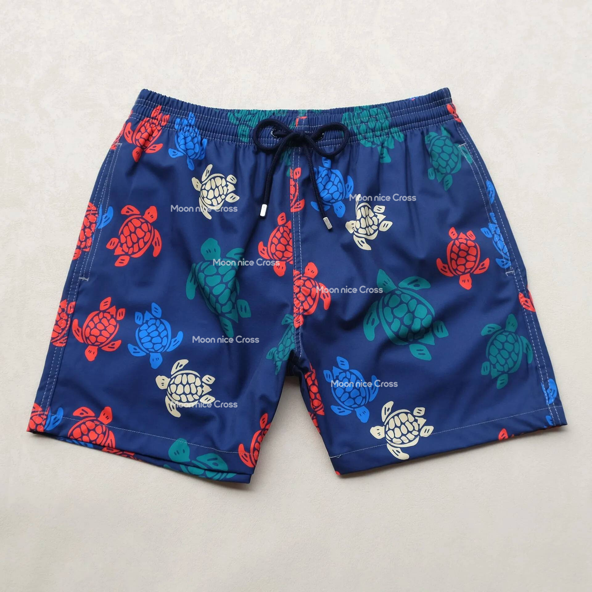 Vileberquin Short Designer Fashion Men's Boardshorts Trunks Mens Surfwear Elastic Quick-Drying Waterproof Turtle Mesh Shorts 34f