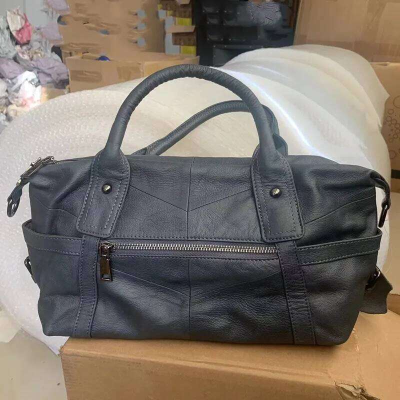 New Genuine Leather Handbags For Women 2025 Fashion High Capacity Shoulder Female Crossbody Designer Purse Tote Hand Bag