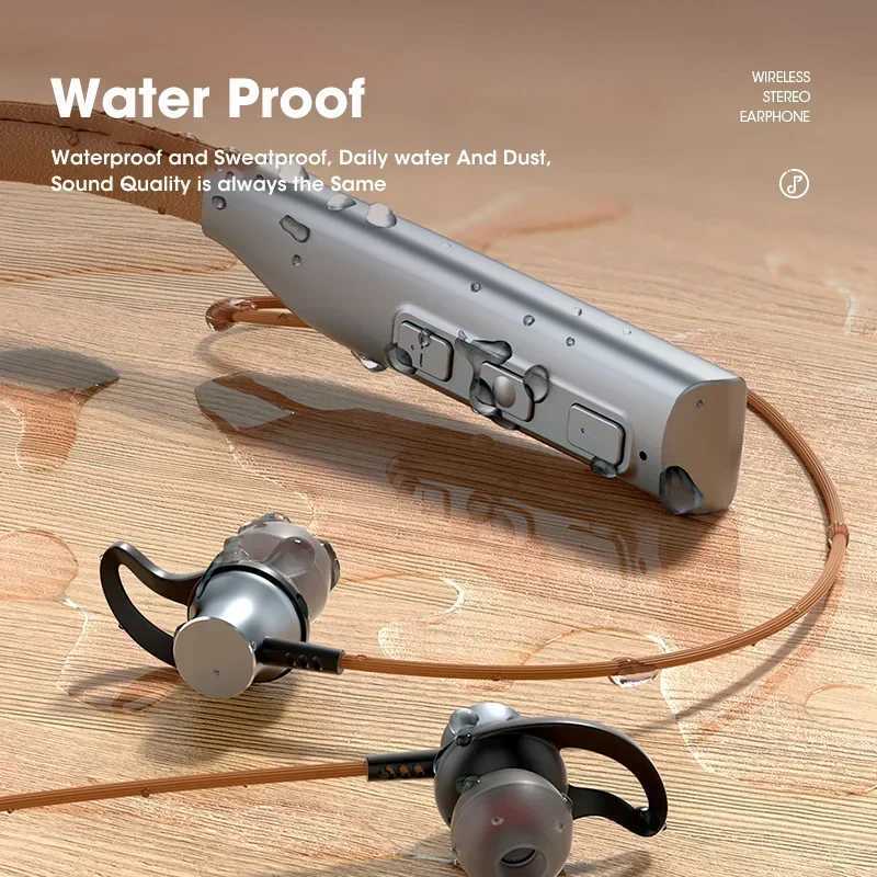 Handsfree Wireless Headphones Bass 5.0 BT Headphone Neckband Earphones Stereo Sports Running BT Headset With Mic T250617