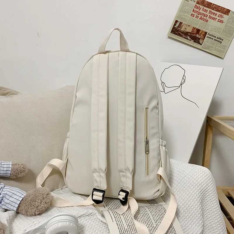 Female College Students Backpack Large Capacity Computer Backpack Leisure All Classes Loaded Books Z250617