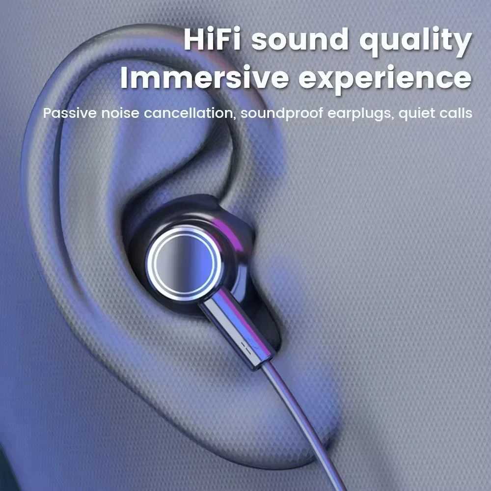 Wireless Headset 5.3 Neck Strap Headset Gaming LED display Stereo Sports headset with magnetic earbuds T250617