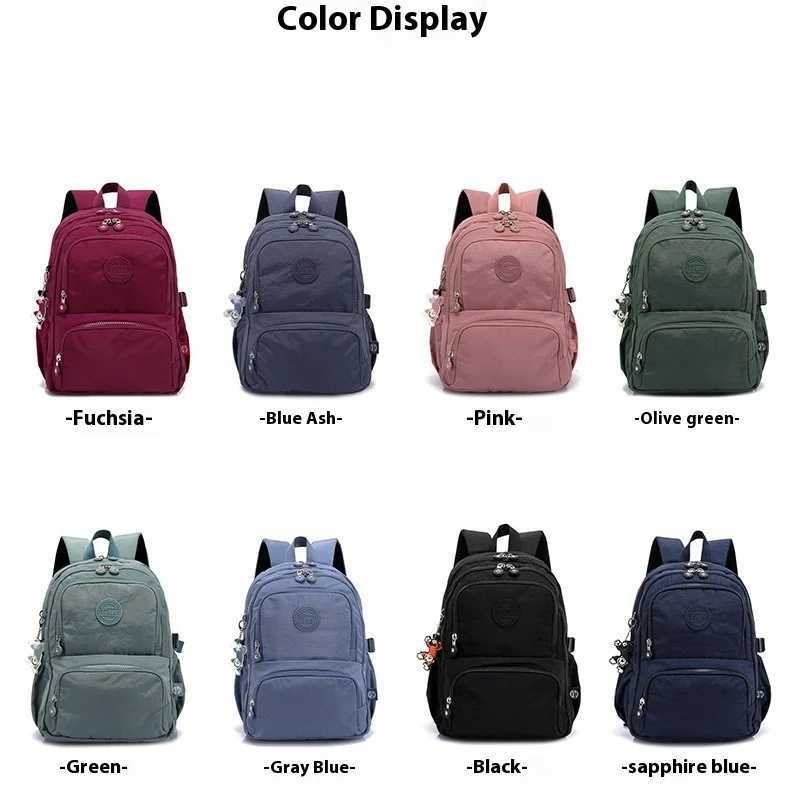TEGAOTE Mens Backpack Travel Bag Nylon Waterproof Womens Backpack School Bags for Teenagers Z250617
