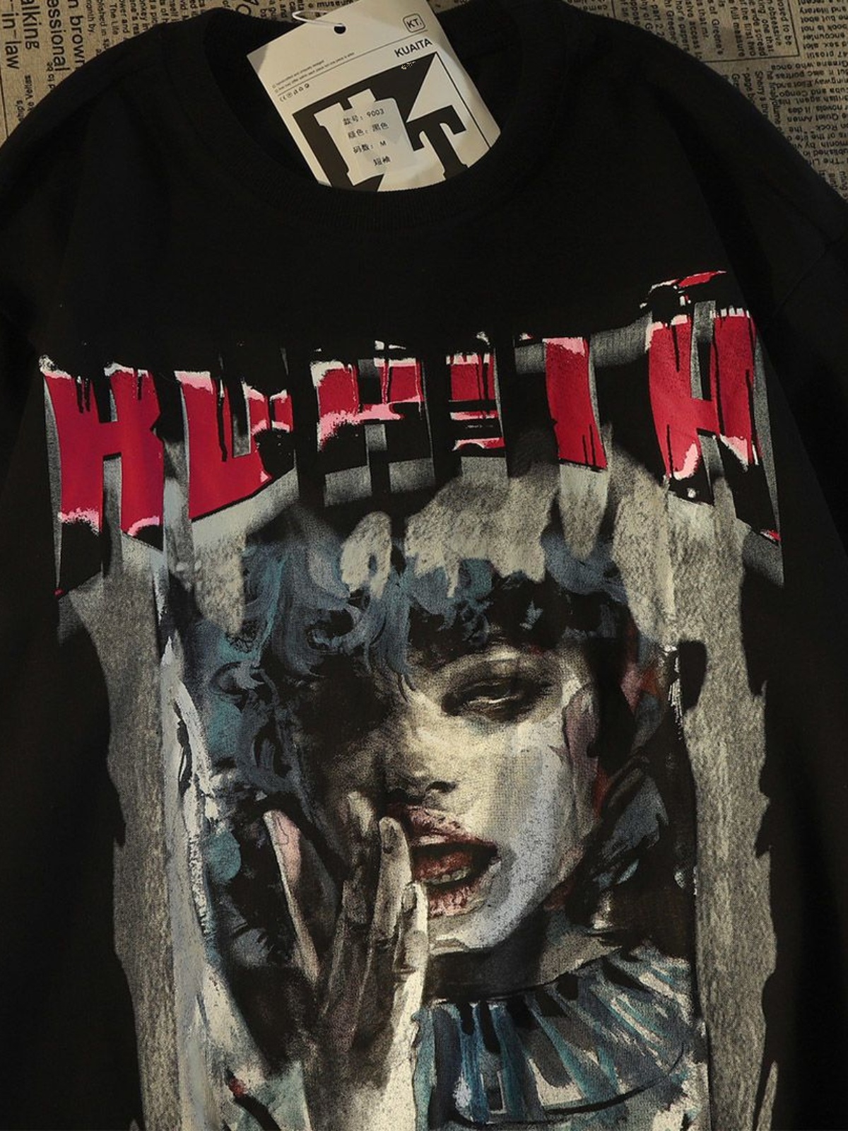 Retro Streetwear Cotton Short Sleeve T Shirt for Summer Breathable High Street Hip Hop Fashion Loose Fit European American Style