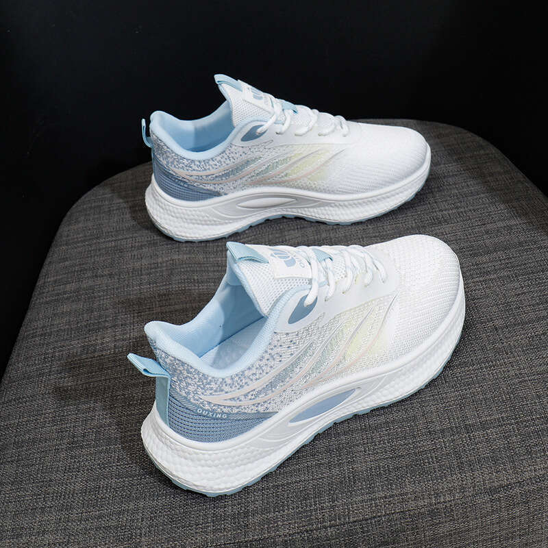 New Breathable Mesh Height Increasing Summer Women's Casual Shoes