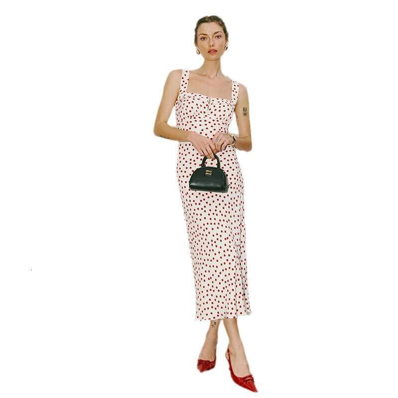 Vestidos Womens Dresses Womandress 803 New 2025 Solid Color V-neck Slim Fit Slimming Top Women French Style Womens Clothing