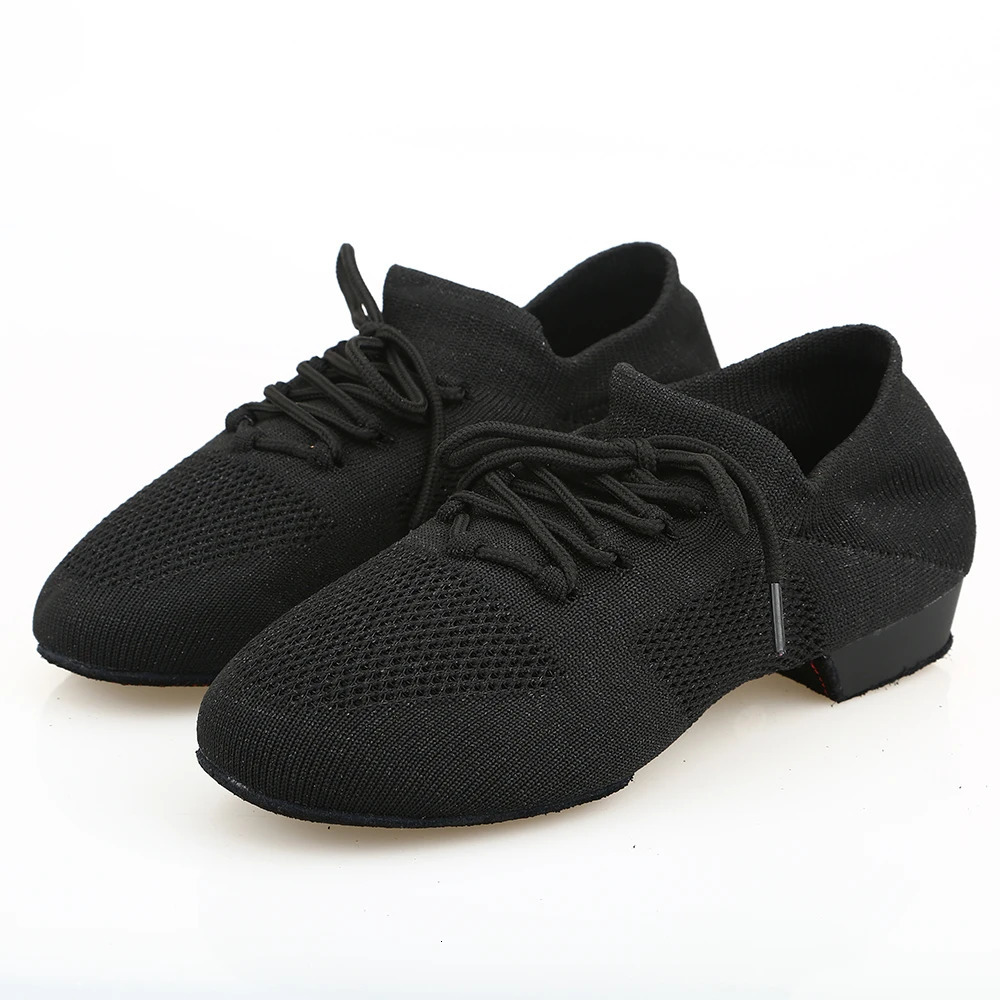 Dance Shoes for Women Jazz Salsa Ballroom Dancing Shoes Mesh Casual Flat Sprots Shoe Ladies Girls Modern Yoga Sneakers 34-42 250613