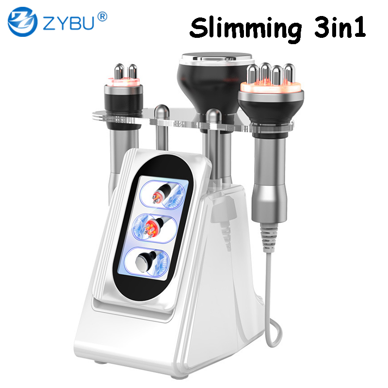 80K Cavitation Ultrasonic 3 In 1 Fat Loss Weight Reducer Cellulite Removal RF Massager Facial Lifting Skin Care Radio Frequency Body Shaping SPA Home 