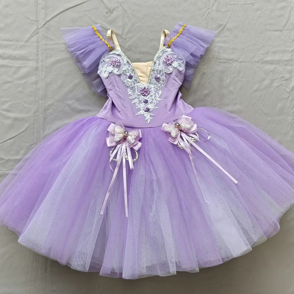 Childrens Ballet Skirt Girls Dance Skirt Ballet Performer Clothing Childrens Dance Skirt Stage Performance Group Clothing 250617