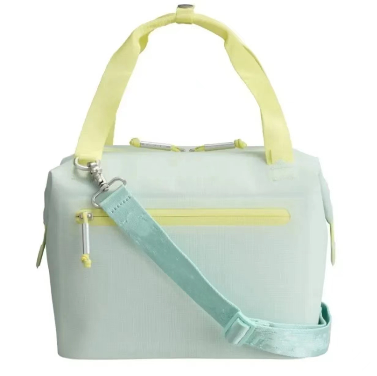 Lunch box bag All day recycled polyester ice bag 12 hour cooling travel bag 40oz cup Mini soft refrigerated bag outdoor waterproof portable travel lun