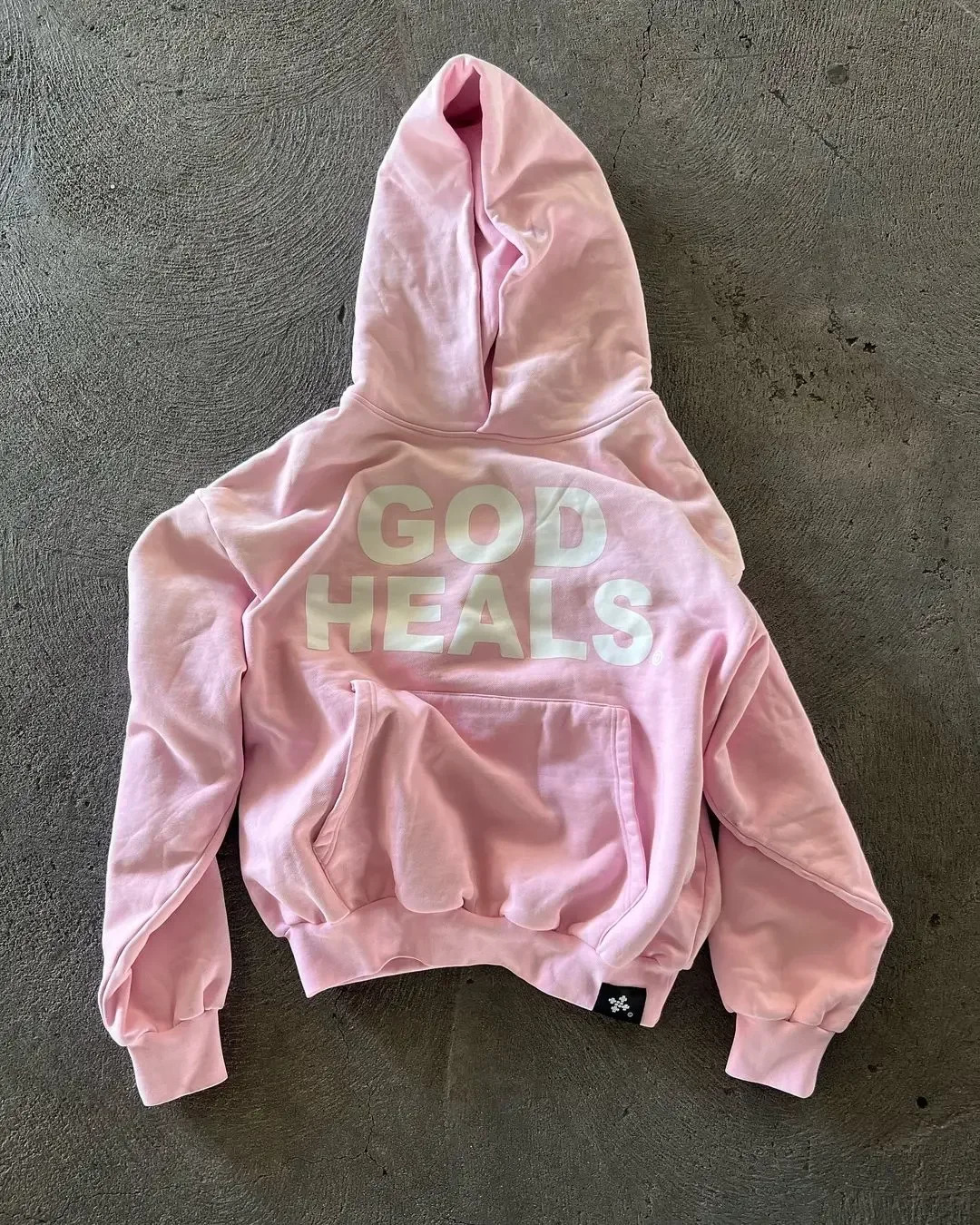 God Heals Painting Print Hoodie Y2K Clothes Mens Womens Harajuku Hip Hop Oversized Hoodie Sweatshirt Pullover Long Sleeve Tops 250616