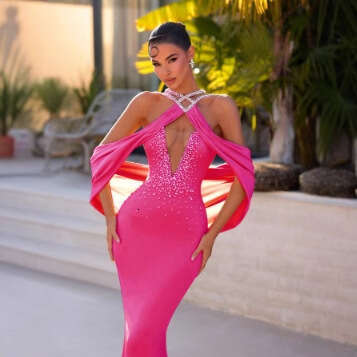 Bodycon Sexy Bandage Dress for Banquet Party Evening Gown