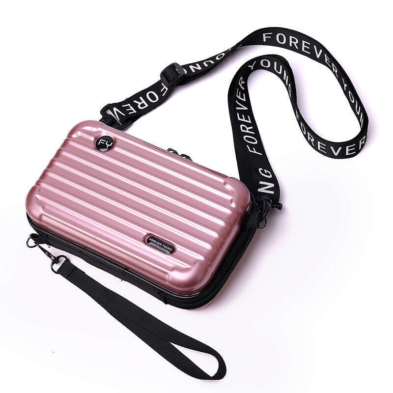 New Crossbody Shoulder PC Hard Shell Waterproof Makeup Travel Case Internet Celebrity Storage Toiletry Small Bag