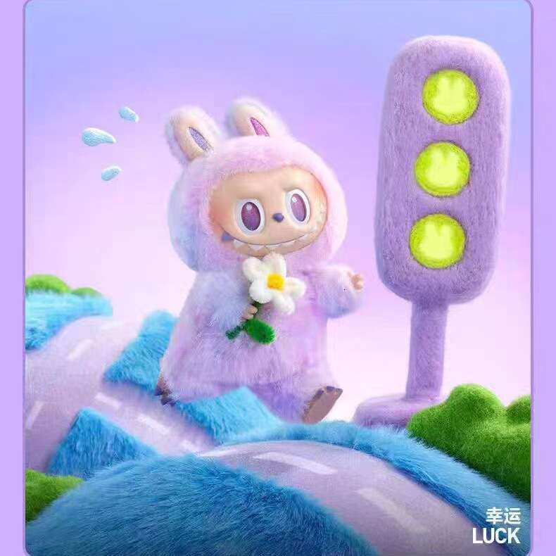 Now Labubu Third Generation Trendy Blind Box Zimomo Plush Toy Vinyl Face aron Cute Style Mini