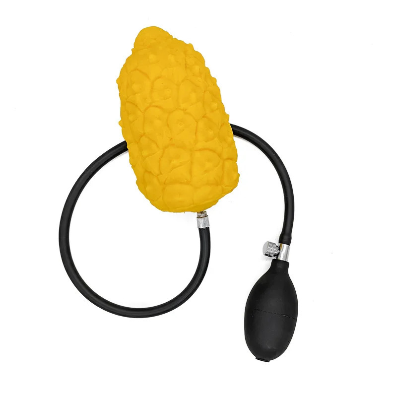 Fruit Inflatable Anal Plug Silicone Adult Erotic Products Expanding Anal Expander Male and Female Anal Stimulation Massager 250617