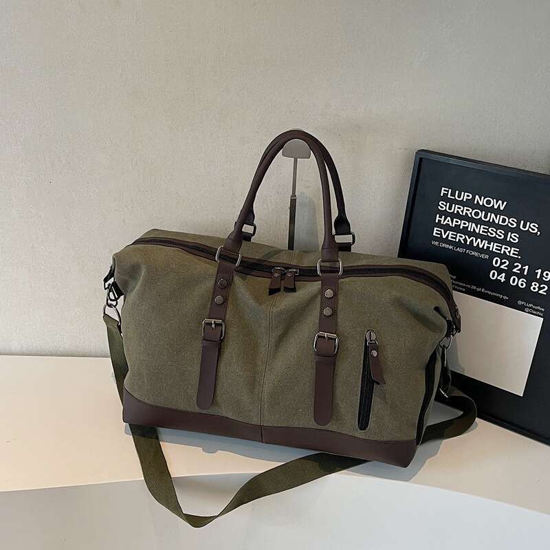 New Style Travel Canvas Tote Bag Men's duffle bag Designers Duffel Bags luggage Fashion Trend Large Capacity Short Trip Shoulder Bag Luggage Bag