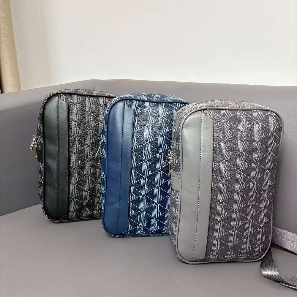 Print Series Fashion Men's Chest Bag Large Capacity