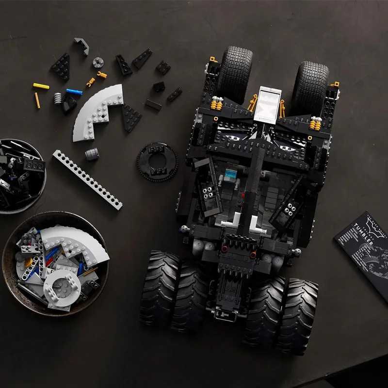 In Stock Technical 2049Pcs MOC 76240 Tumbler Batmobile Model Building Blocks Bricks Car Set DIY Toy for Children Christmas Gifts XJ260617