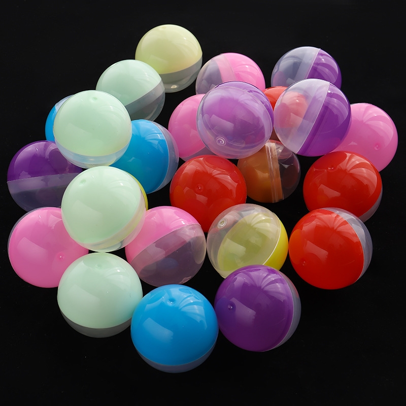 New plastics 2025 capsule toy transparent capsule special gacha ball for capsule toy machine