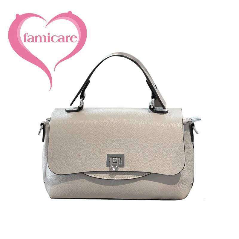 Women Genuine Lady Crossbody Shoulder Bag 2024 Fashion Advanced Sense Handbag Female Real Leather Messenger