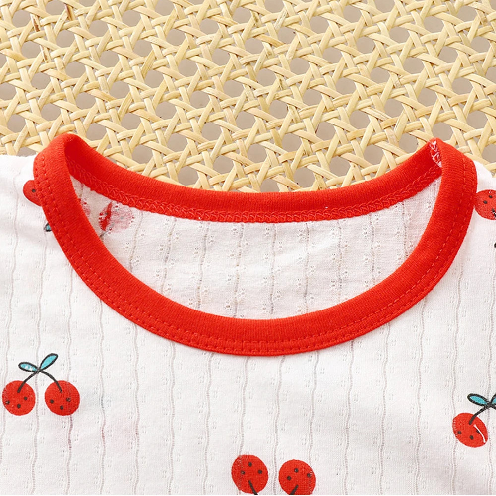 Baby Pajamas Sets Cotton Child Pajamas Toddler Long Sleeve Baby Nightwear Pyjamas Kids Cartoon Homewear Clothes 250617