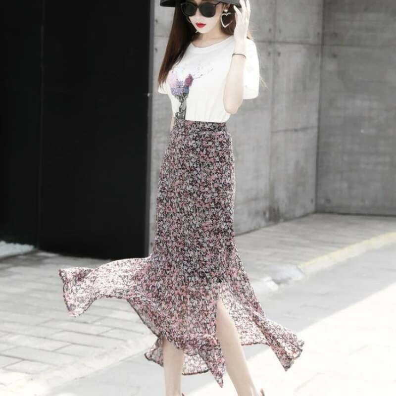 Long Female Skirts Wrap Zipper Maxi Tight Womens Skirt Modest Casual Clothing Sales Chic and Elegant Trend 2025 Premium New In