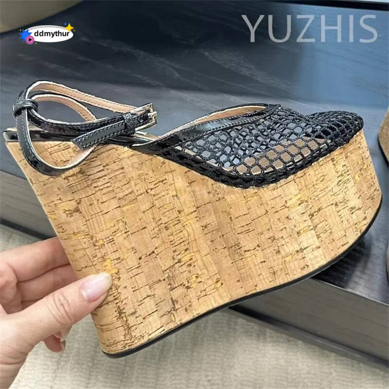 Summer Real Leather Flat Slippers For Men Fashion Open Toe Thick Sole Lazy Mules Male Casual Beach Holiday Slides Handmade Shoes ddmythur