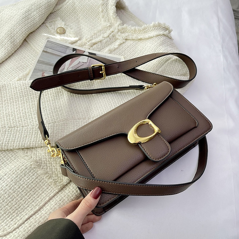 2025 free shipping women's designer luxury Korean version women's bag armpit bag temperament single shoulder western-style crossbody bag sma