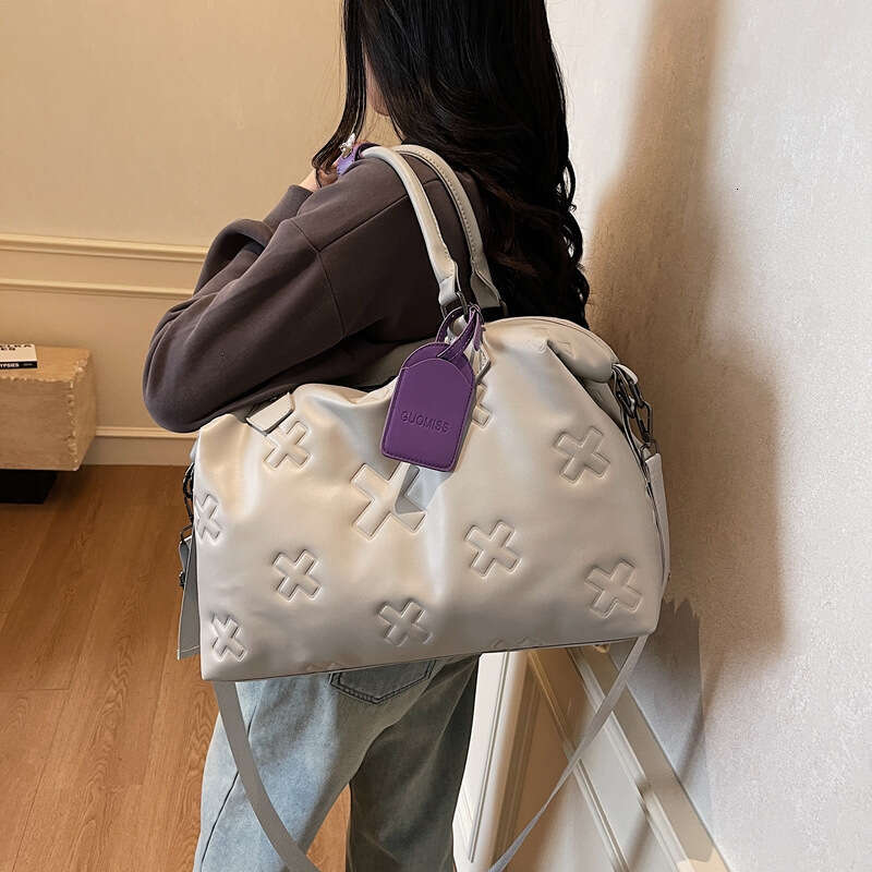 New Fashion duffle bag Designers Duffel Bags lage Travelling PU Large Capacity Travel Bag For Women Business Trip Sports Dry Wet Separation Storage Fi