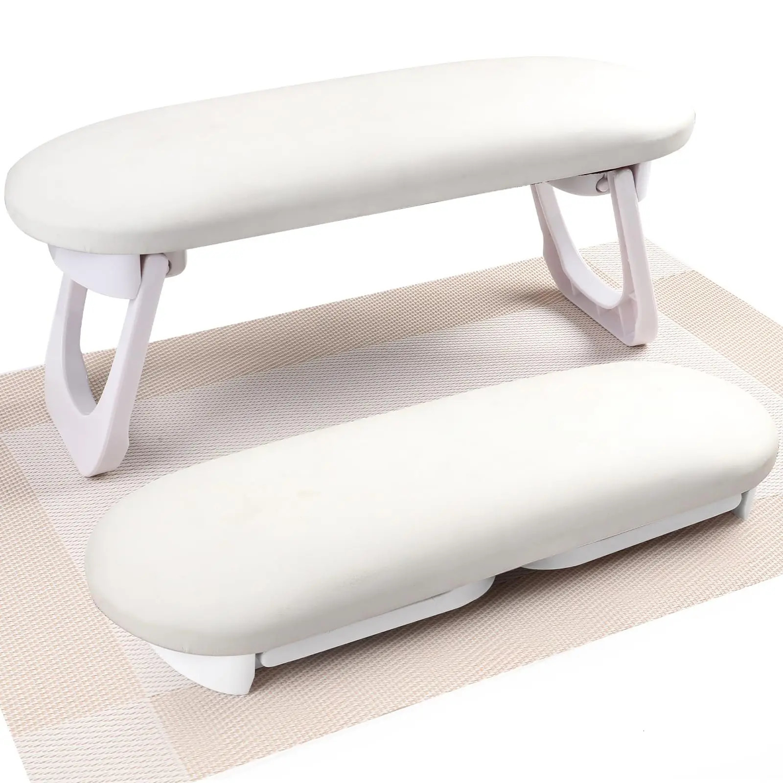 Nail Arm Rest Foldable PU Leather Nail Art Hand Rest Soft Nail Pad for Table Acrylic Nail/Nail Art Hand Rest for Nail Salon U 250612