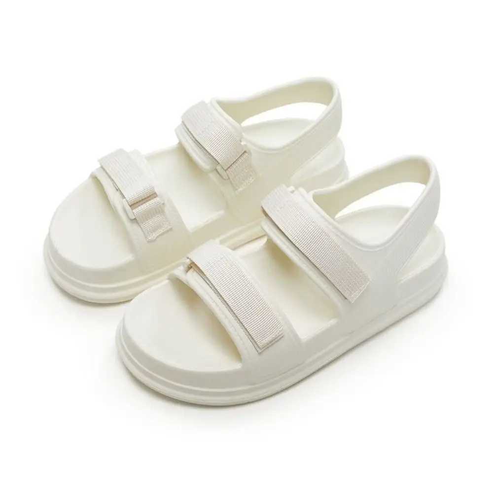 New EVA Thick Bottom Sandals Non-slip Open-toe Casual Sandals Versatile Thick Soles Flat Sandal Summer Z250617