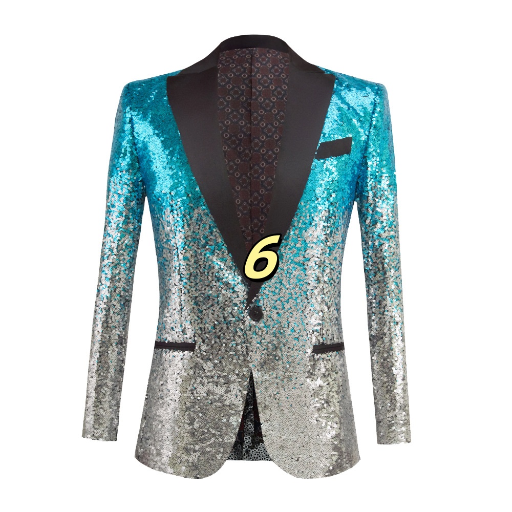 Suit k1366 Trendy Casual Jacket - Elegant Double-Breasted Design