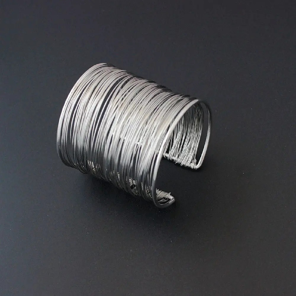 Open Bangle Open Bracelet Heavy Metal Bracelet Wide Cuff Bracelet Wide Brim Bracelet Wide Cuff Bangle 250616
