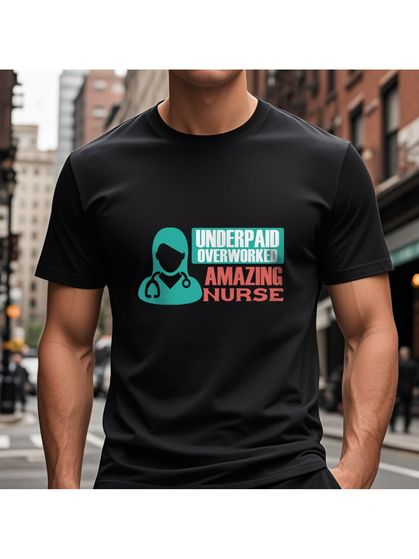 Dongdumaoyi Black Adult T Shirts Round Collar Men Cotton Text 180G White S-3Xl Short Sleeve Graphics eaad